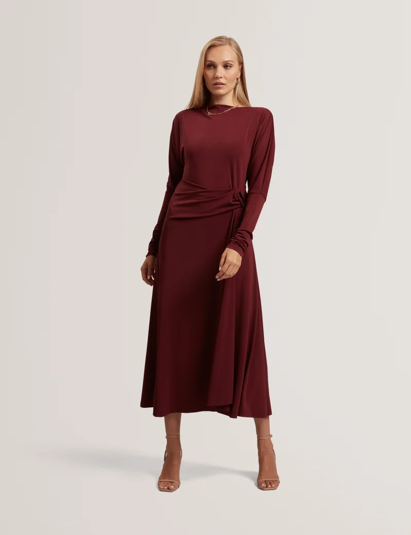 Ted Baker Wrap Jersey Midi dress